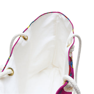 Weekender Bag - Pretty Paws Hot Pink - Digital Art