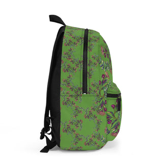 Backpack - Gumnut Bouquet Green - Digital Art