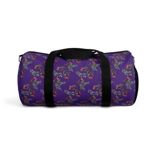 Duffel Bag - Gumnut Bouquet Purple - Digital Art