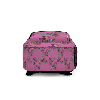 Backpack - Gumnut Bouquet Pink - Digital Art