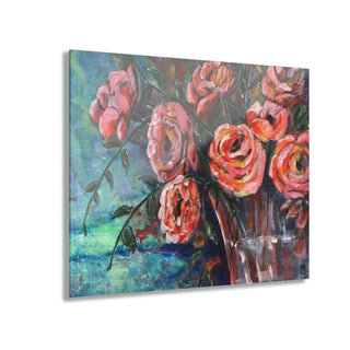 Acrylic Prints (French Cleat Hanging) - Ranunculus - Acrylic Painting DeCourcy Design