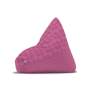 Bean Bag Chair Cover - Hearts A-Lot Pink - Digital Art DeCourcy Design