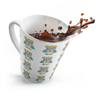 Latte Mug Angel Baby - Digital Art DeCourcy Design