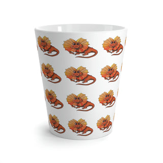 Latte Mug - Frilly Lizzy - Digital Art DeCourcy Design