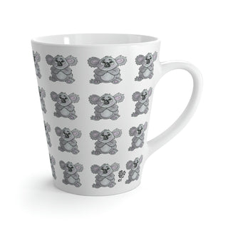 Latte Mug - Kool Koala - Digital Art DeCourcy Design