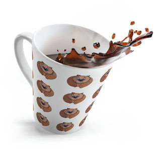 Latte Mug - Willie Wombat - Digital Art DeCourcy Design