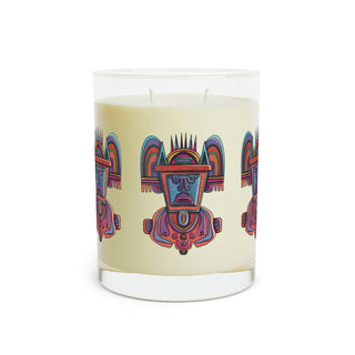 Luxury Aromatherapy Soy Candle - Full Glass (11oz) - Aztekia - Digital Art DeCourcy Design