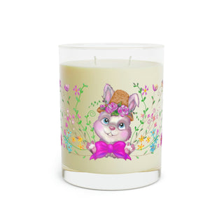 Luxury Aromatherapy Soy Candle - Full Glass (11oz) - Esther Bunny - Digital Art DeCourcy Design