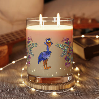 Luxury Aromatherapy Soy Candles - Full Glass (11oz) - Ellie Emu & Gumnuts - Digital Art DeCourcy Design