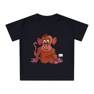 Millie Monkey - Digital Art - Baby T-Shirt DeCourcy Design