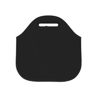 Neoprene Lunch Bag - Kooky Kats Green - Digital Art DeCourcy Design