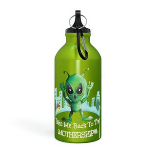 Oregon Sport Bottle - Allen The Alien - Digital Art DeCourcy Design