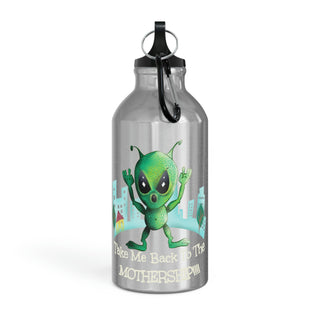 Oregon Sport Bottle - Allen The Alien - Digital Art DeCourcy Design