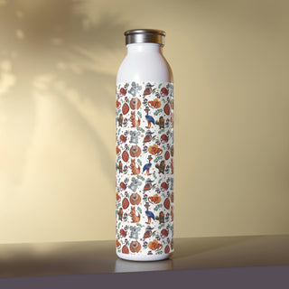 Slim Drinks Bottle - Oodles Of Oz - Digital Art DeCourcy Design