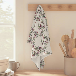 Soft Tea Towel - Gumnut Bouquet - Digital Art DeCourcy Design