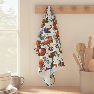 Soft Tea Towel - Oodles of Oz Animals - Digital Art DeCourcy Design