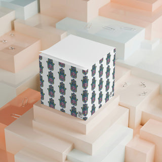 Sticky Note Cube - Hamsa - Digital Art DeCourcy Design