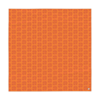 Tablecloth - Hearts A-Lot Orange - Digital Art DeCourcy Design