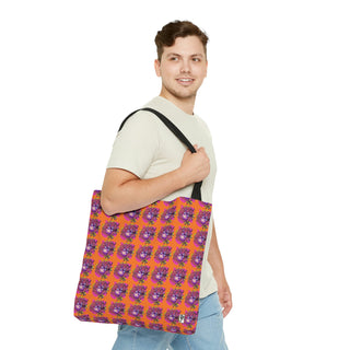 Tote Bag - Going Gekko Orange - Digital Art DeCourcy Design