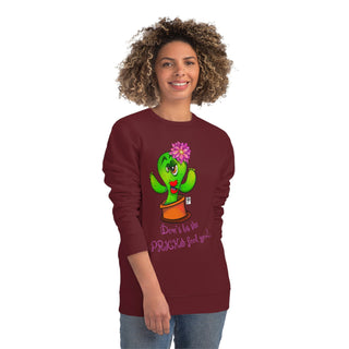 Unisex Changer Sweatshirt - Cactus Lillie - Digital Art DeCourcy Design