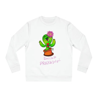Unisex Changer Sweatshirt - Cactus Lillie - Digital Art DeCourcy Design