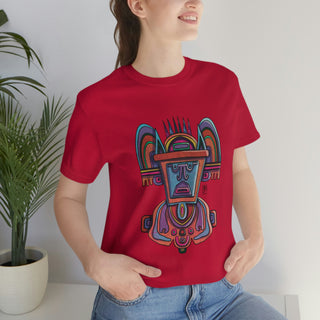 Unisex Jersey Short Sleeve Tee - Aztekia - Digital Art-T-Shirt-DeCourcy Design